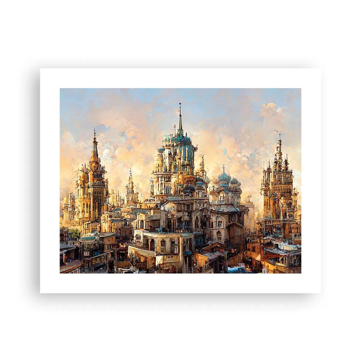 Affisch - Städernas stad - 50x40 cm