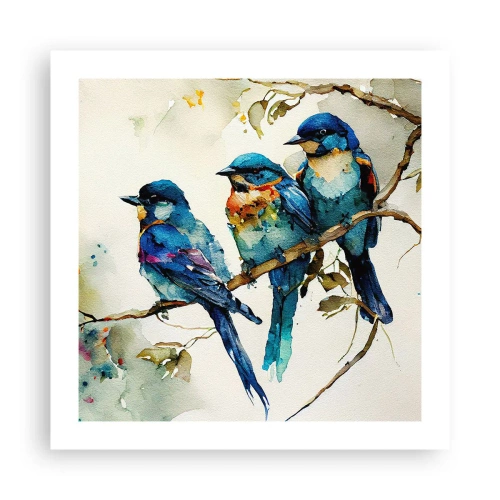 Affisch - Sur? - 50x50 cm