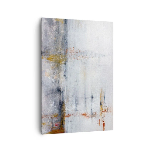 Canvastavla - Bild på duk - Bakom luftridån - 70x100 cm