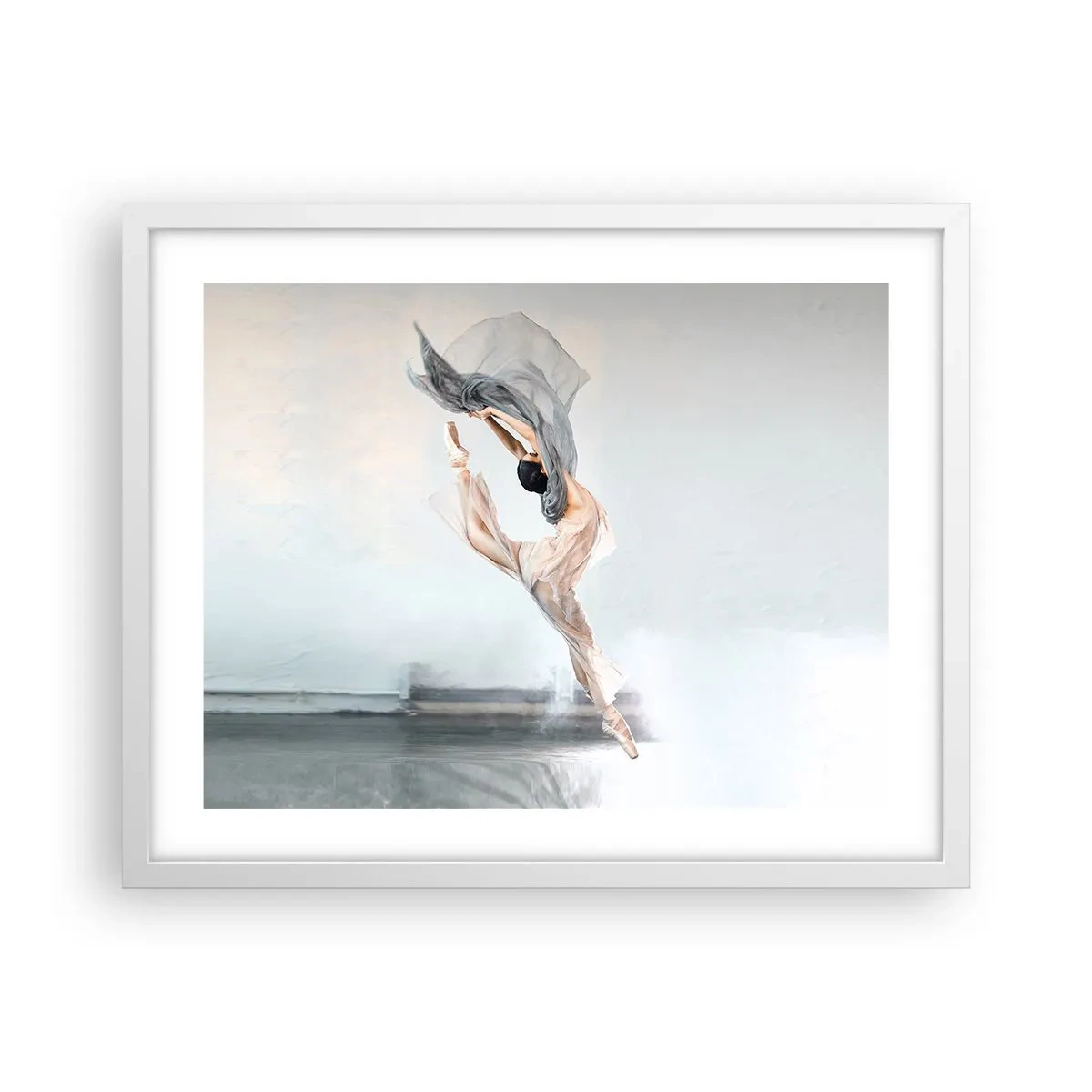 Affisch i vit ram - Dansextas - 50x40 cm