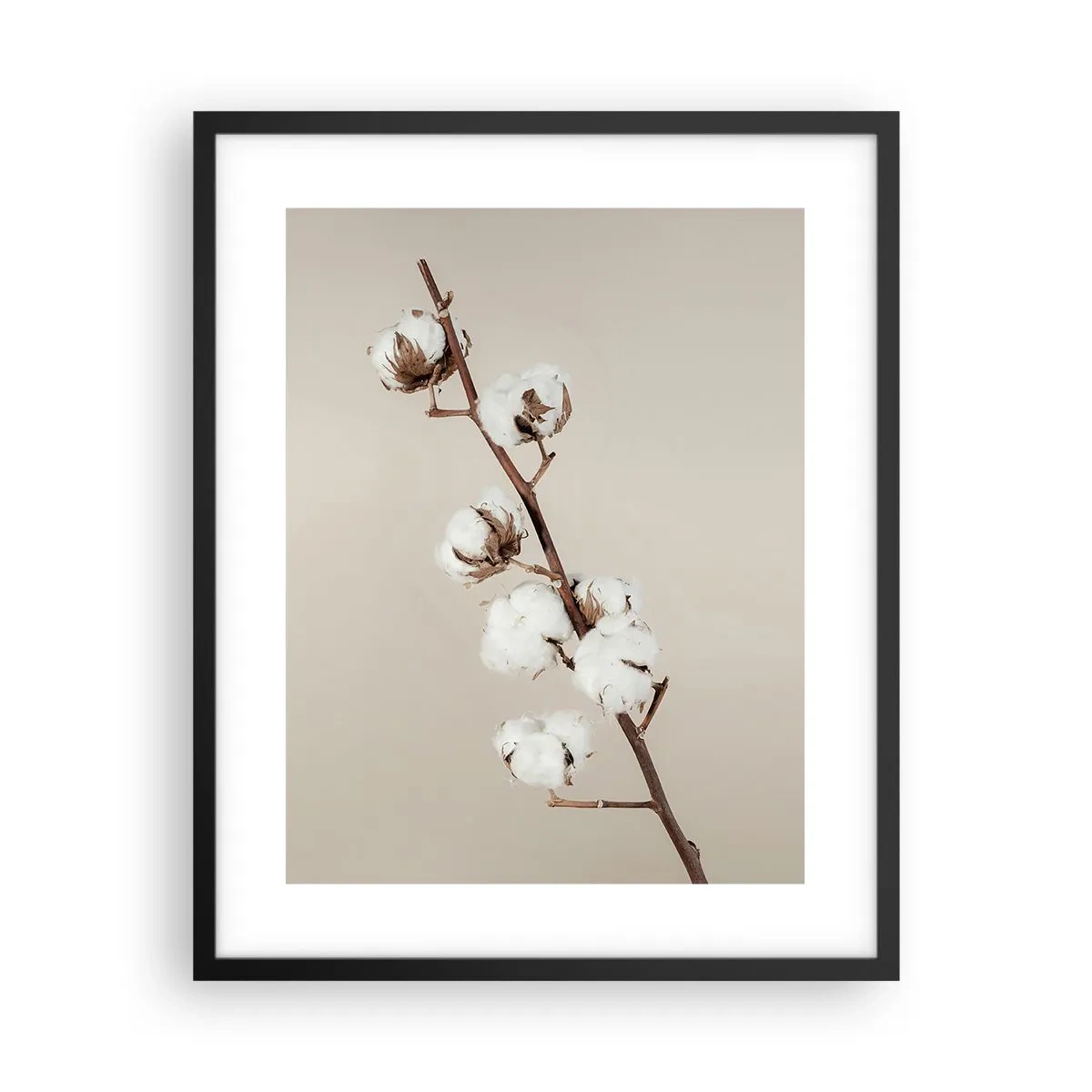 Affisch i svart ram - Hos mjukhetens källa - 40x50 cm