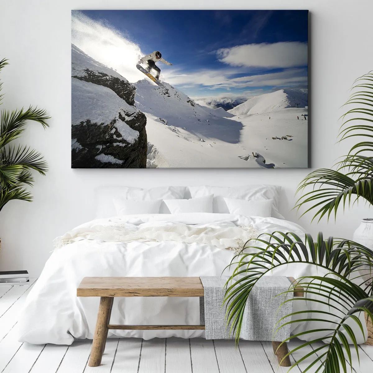 Canvastavla - Bild på duk - Frihet utan gränserna - 120x80 cm