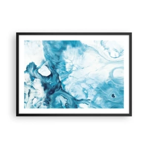 Affisch i svart ram - Blåhetens konsert - 70x50 cm