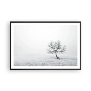 Affisch i svart ram - Mot intet - 91x61 cm