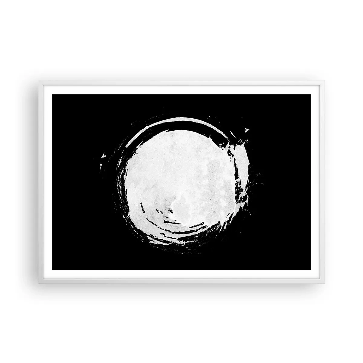 Affisch i vit ram - Den goda vägen ut - 100x70 cm