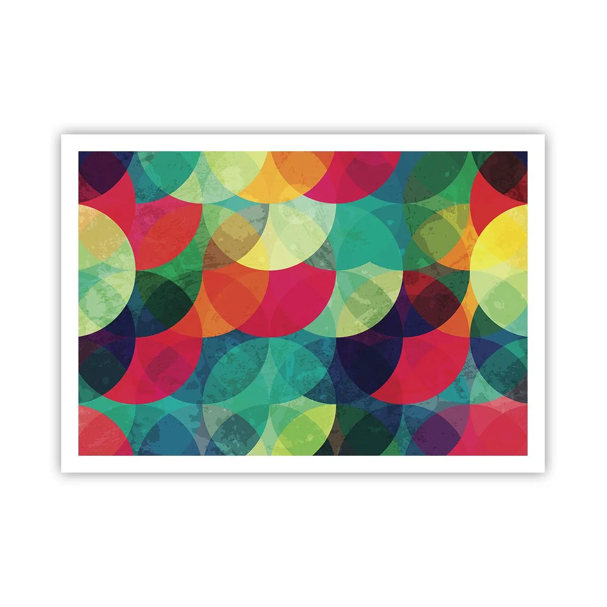 Affisch - Regnbågsfärd - 100x70 cm