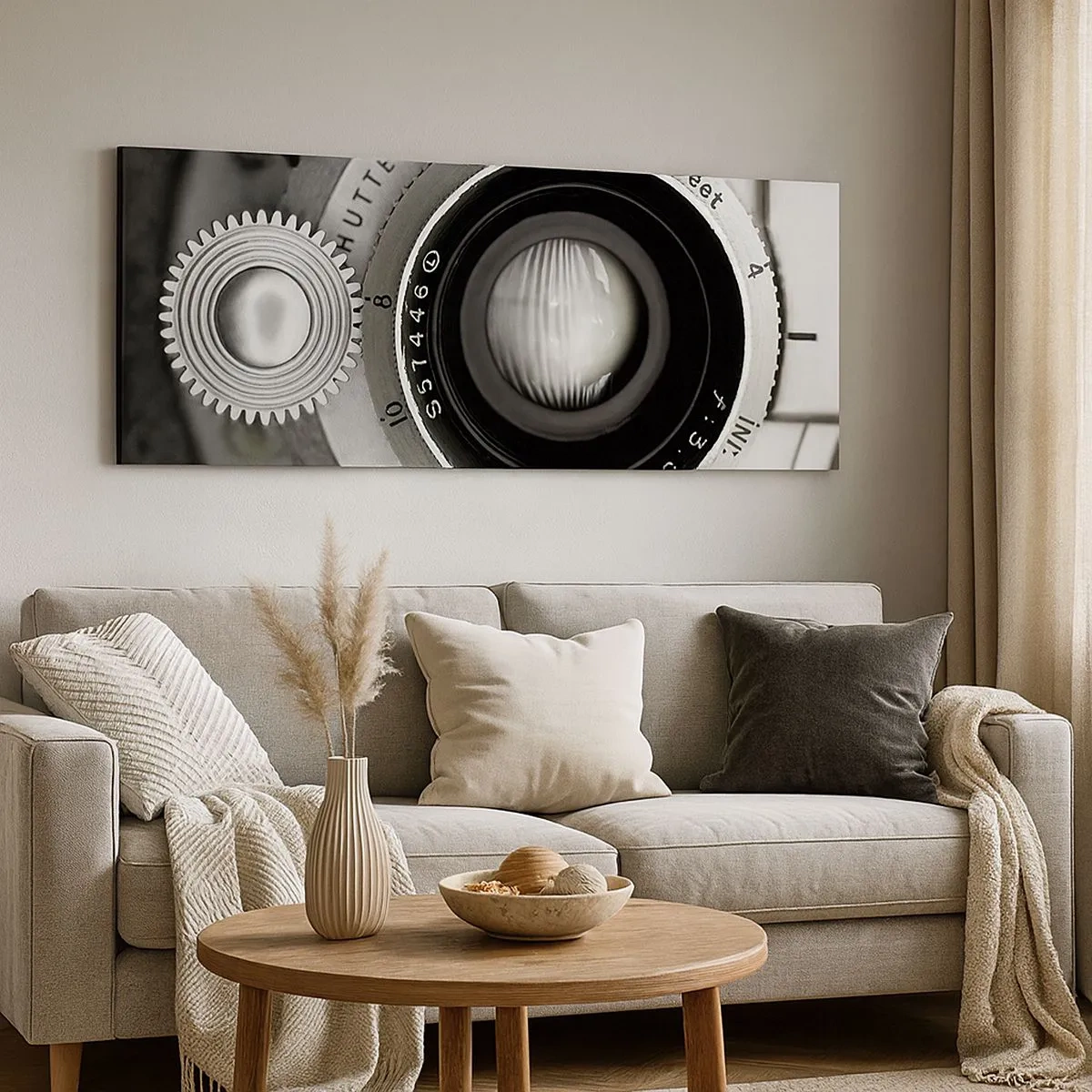 Canvastavla - Bild på duk - En berättelse om Hollywood - 100x40 cm