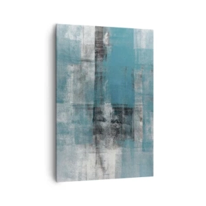 Canvastavla - Bild på duk - Vatten och luft - 70x100 cm