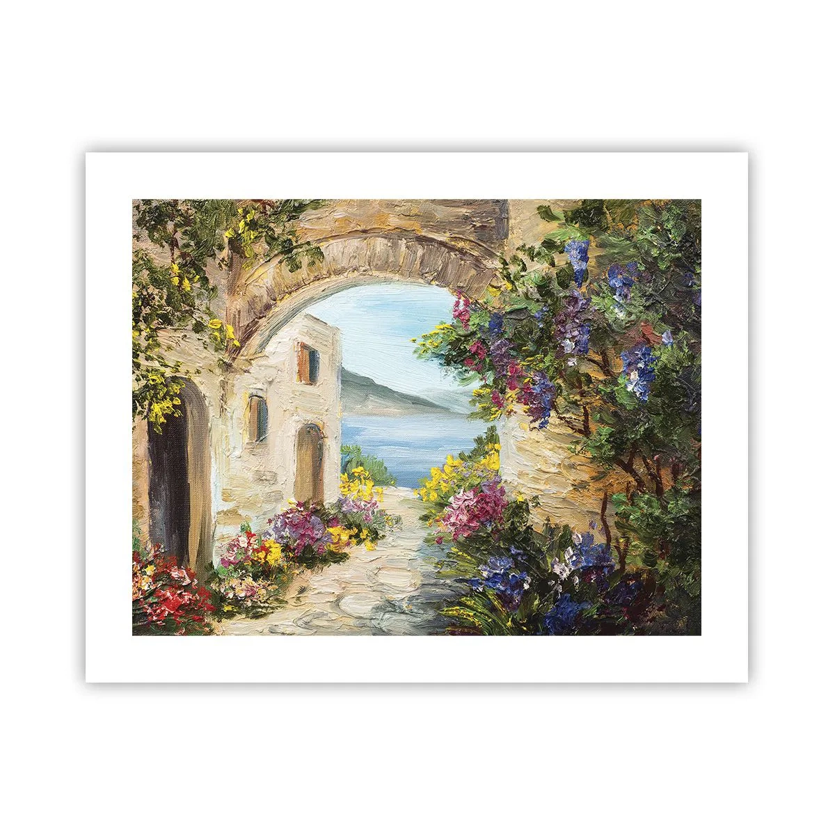 Affisch - Kustprovinsens charm - 50x40 cm