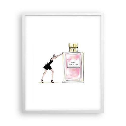 Affisch i vit ram - Kvinnlighetens kärna - 40x50 cm