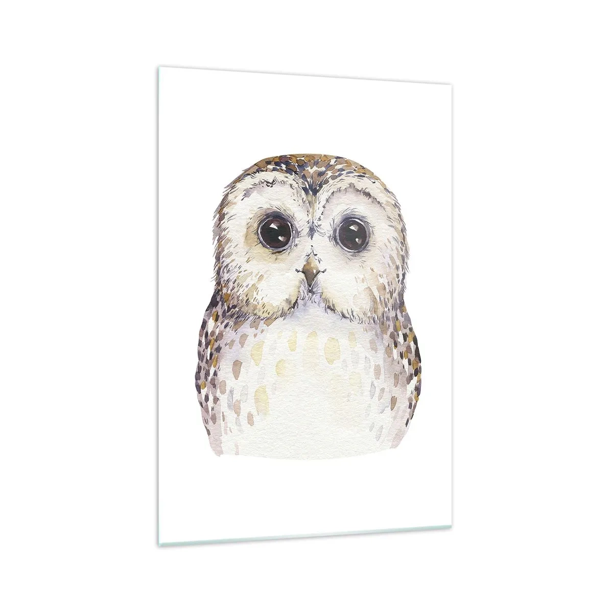 Glastavla - Bild på glas - Titta i mina ögon - 70x100 cm