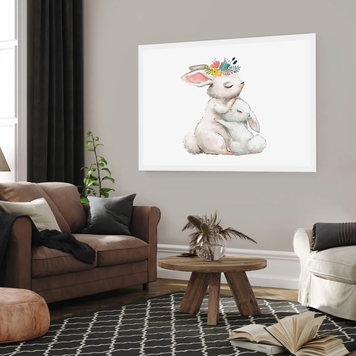 Affisch - Alltid bäst hos mamma - 100x70 cm