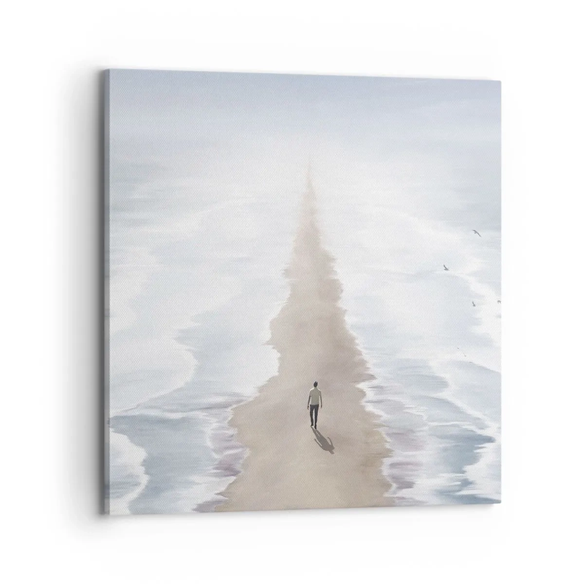 Canvastavla - Bild på duk - Ljus framtid - 70x70 cm