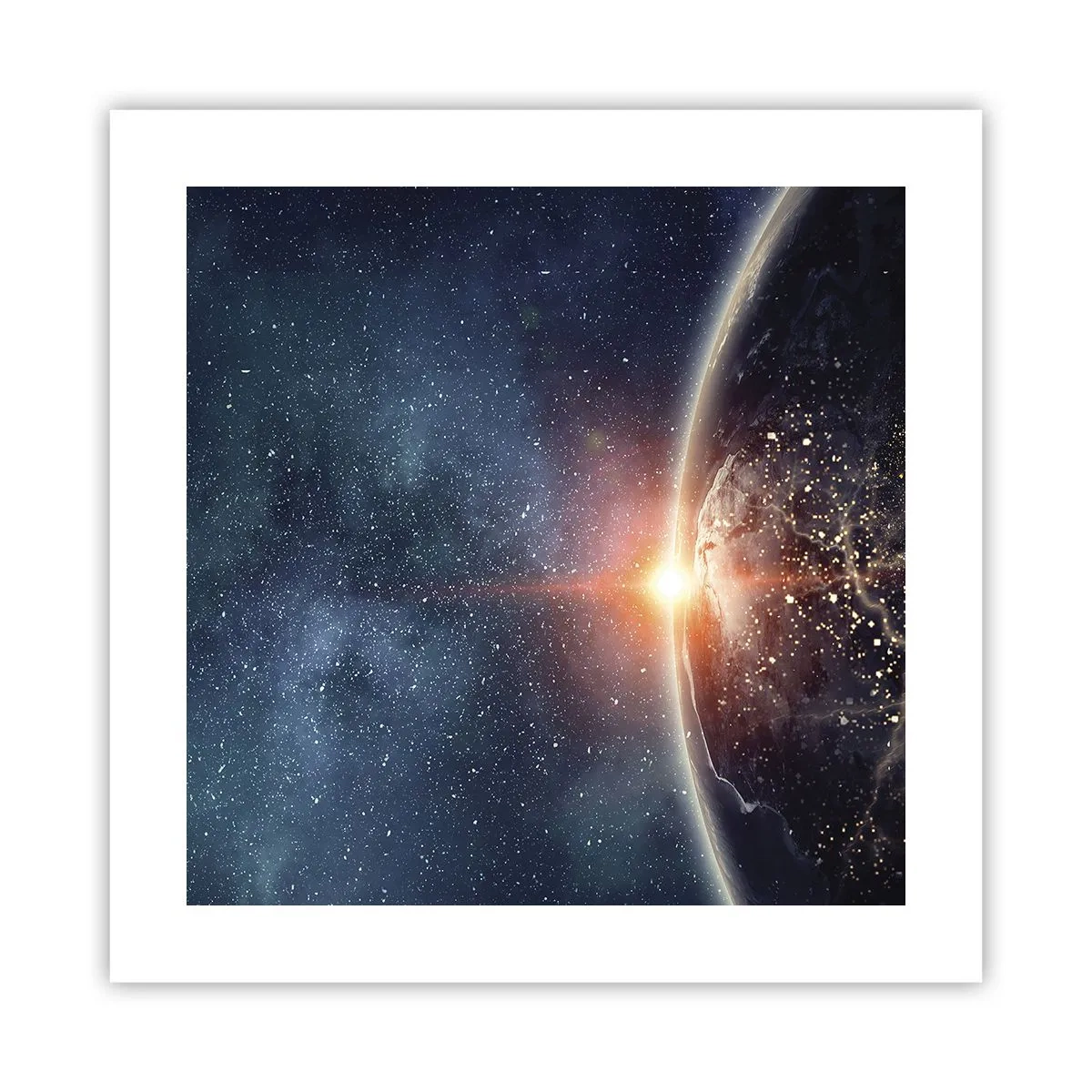 Affisch - I nytt perspektiv - 40x40 cm