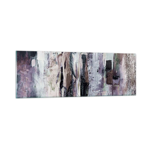 Glastavla - Bild på glas - De mystiska tre - 90x30 cm