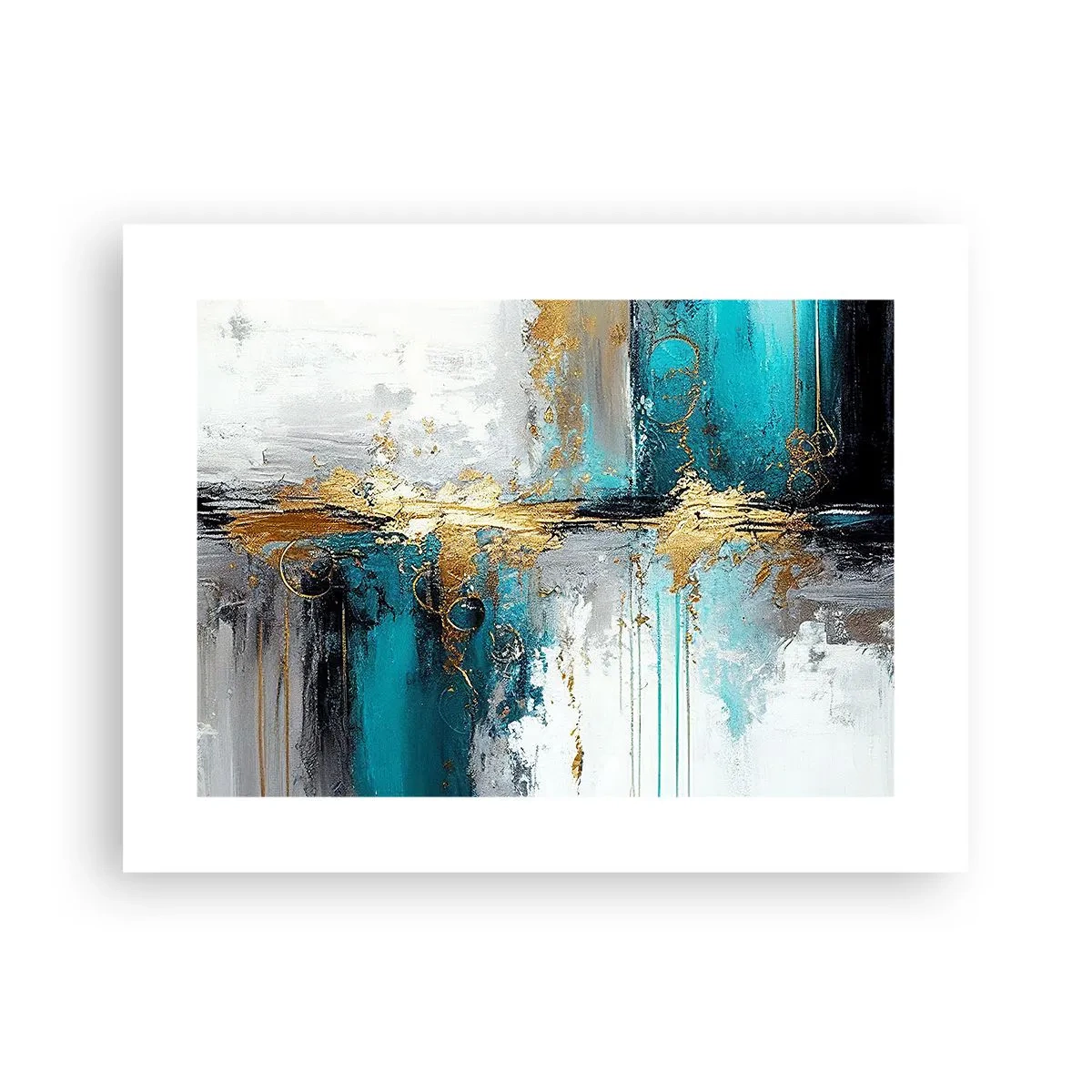 Affisch - Allting flödar - 40x30 cm