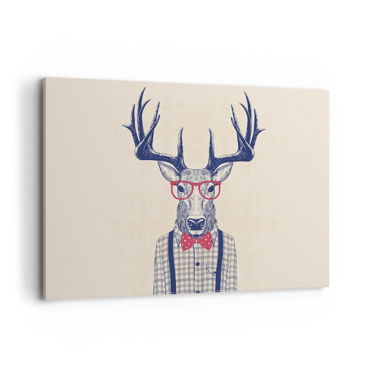 Canvastavla - Bild på duk - Rolig extravagans - 120x80 cm