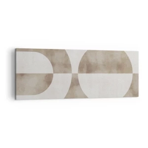 Canvastavla - Bild på duk - Likheter och skillnader - 140x50 cm