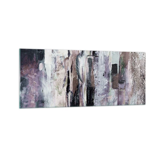 Glastavla - Bild på glas - De mystiska tre - 100x40 cm