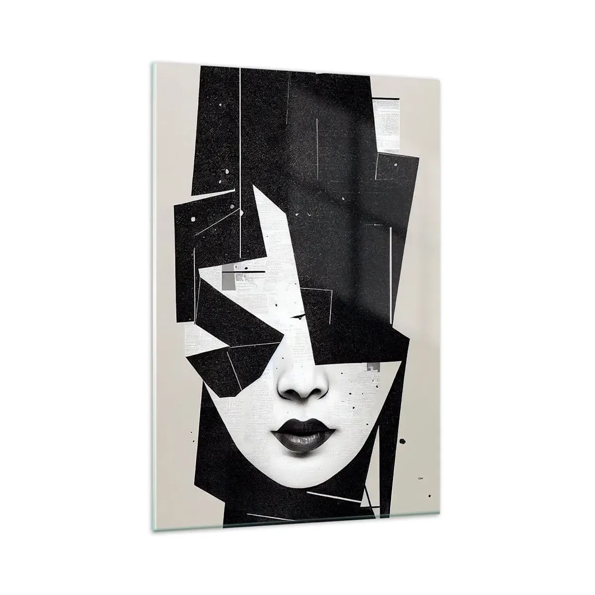 Glastavla - Bild på glas - Djupt dold - 80x120 cm