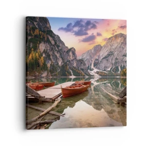Canvastavla - Bild på duk - Dagens löfte - 30x30 cm
