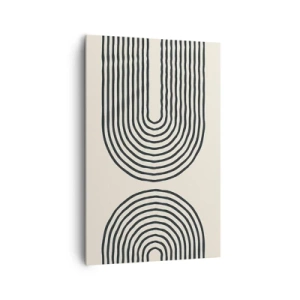 Canvastavla - Bild på duk - Om en stund... - 80x120 cm