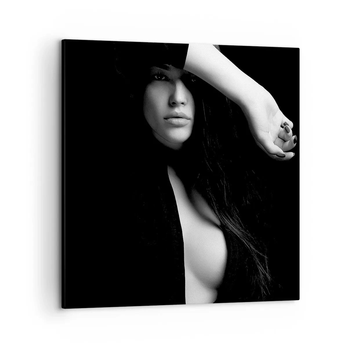 Canvastavla - Bild på duk - Förförelsens skola - 50x50 cm