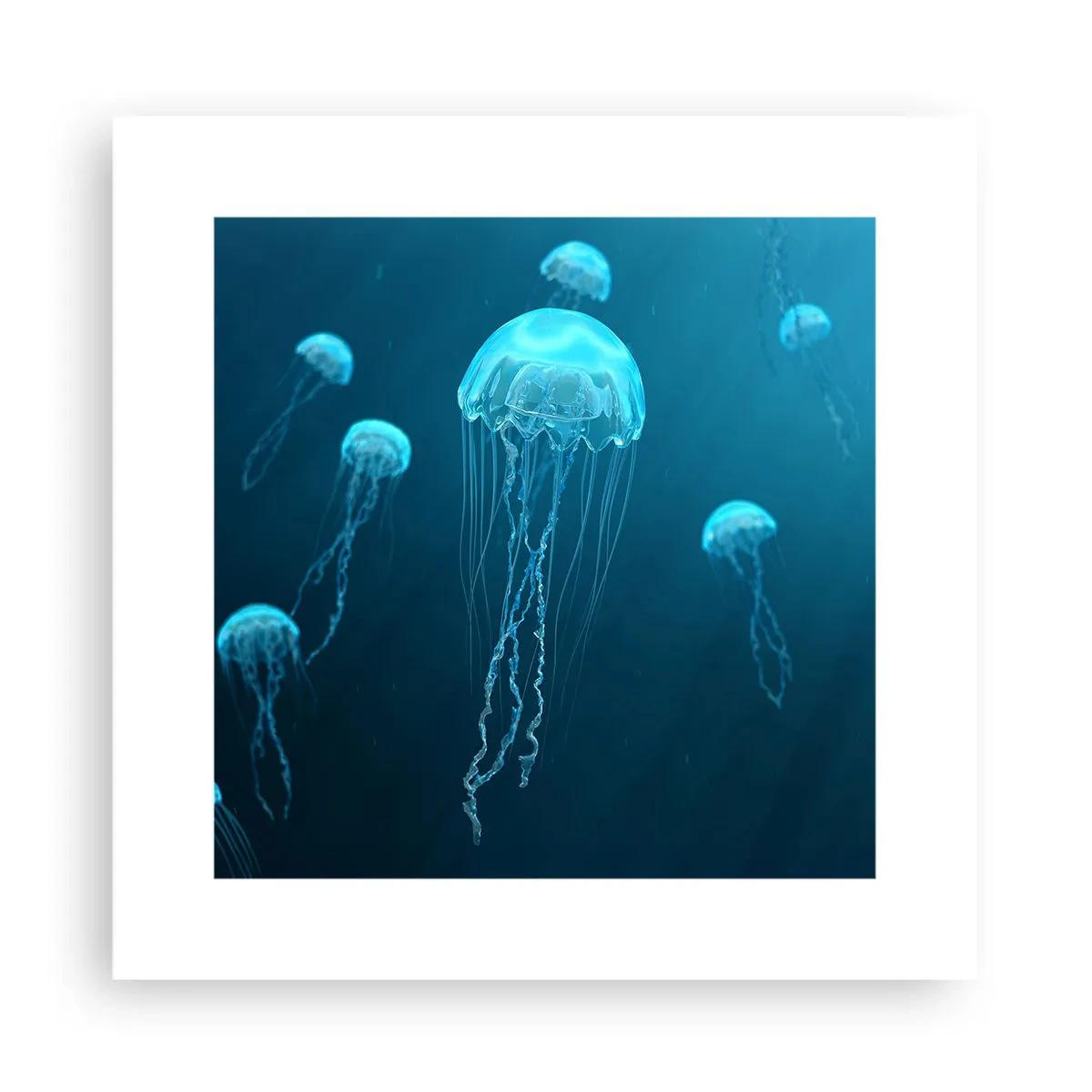 Affisch - Havets dans - 30x30 cm