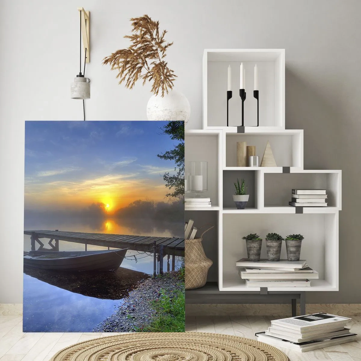 Glastavla - Bild på glas - Det vanliga förvandlas till det magiska - 70x100 cm