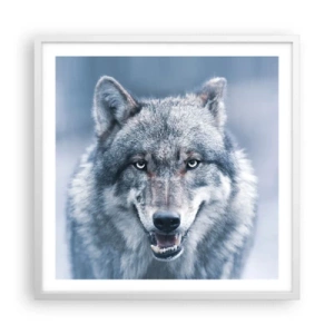 Affisch i vit ram - Tar du utmaningen? - 60x60 cm