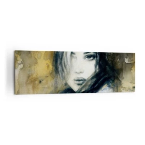 Canvastavla - Bild på duk - Mera oskyldig eller sensuell? - 160x50 cm