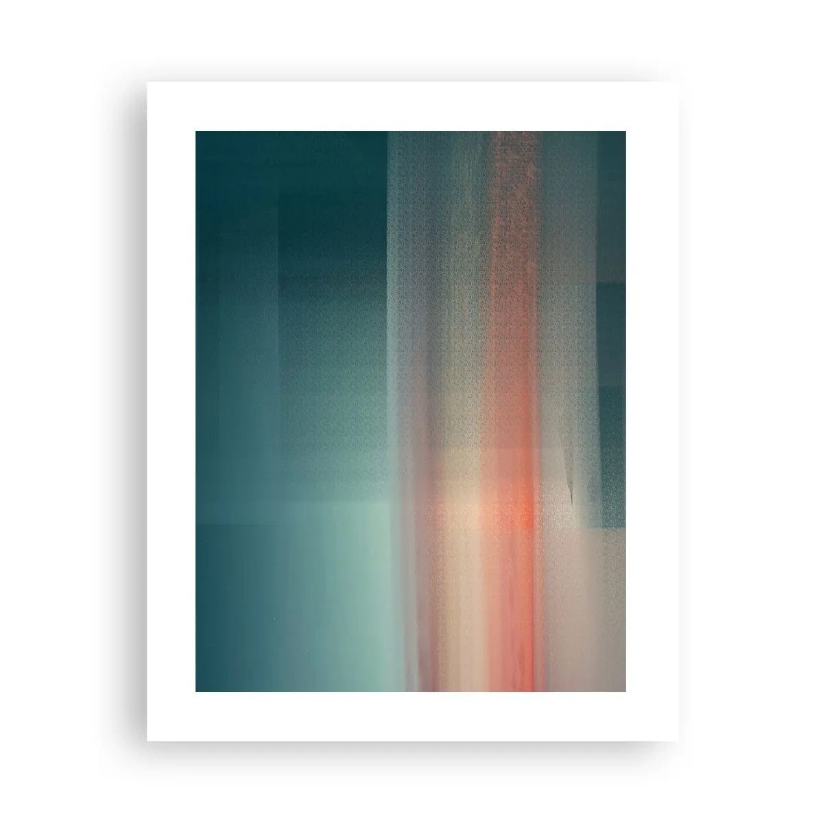 Affisch - Abstraktion: ljusvågor - 40x50 cm