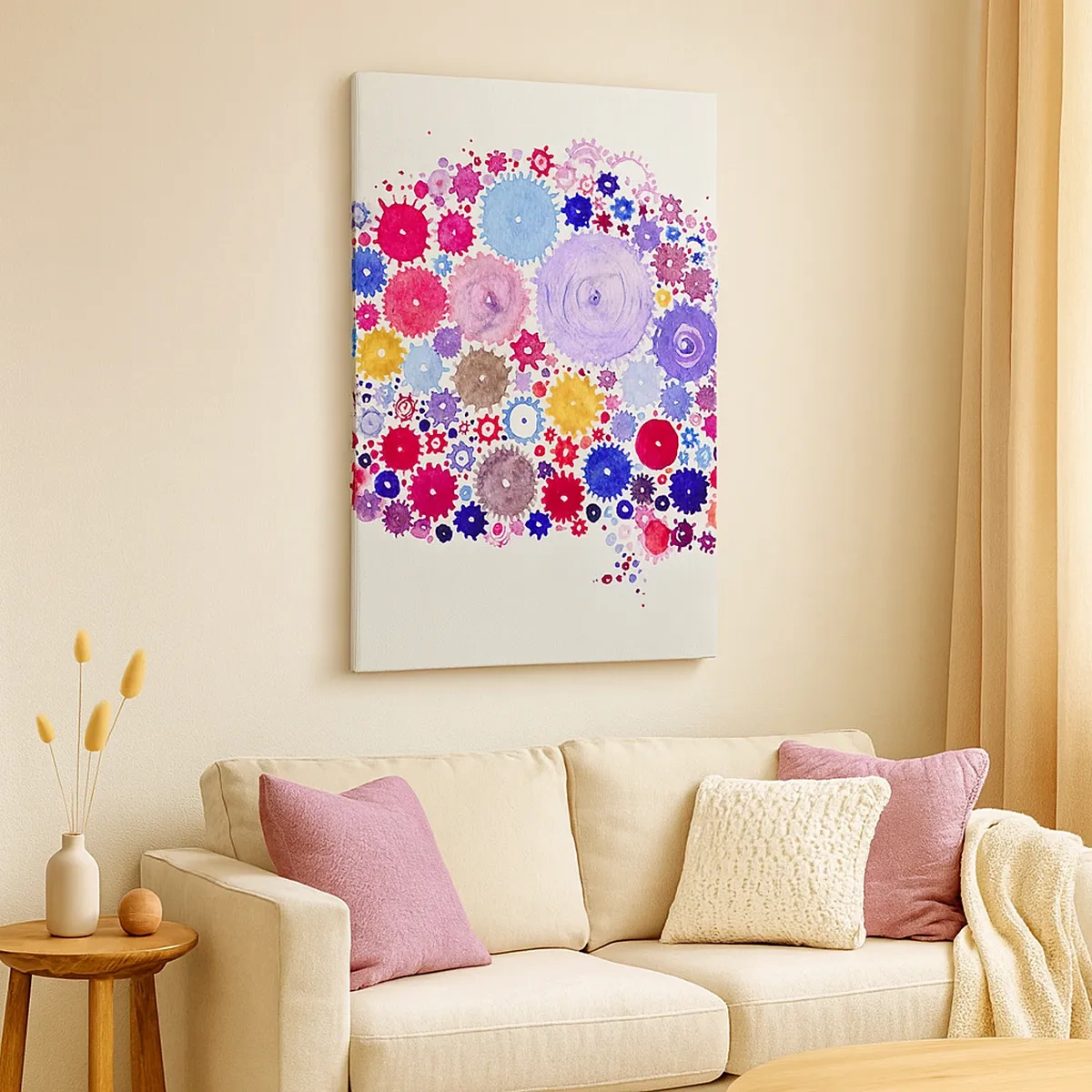 Canvastavla - Bild på duk - Naturens mest perfekta maskin - 50x70 cm