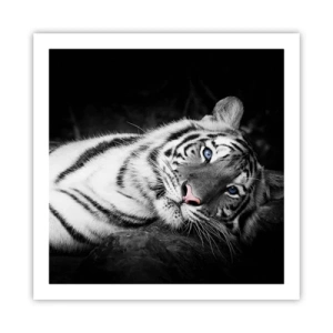 Affisch - Vildhet och lugn - 60x60 cm