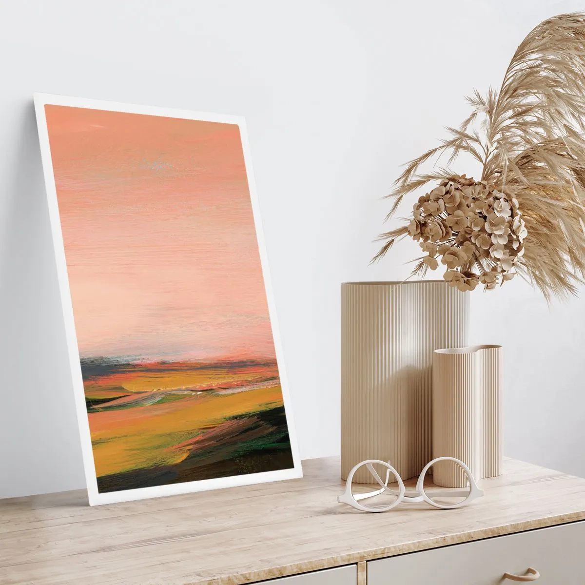 Affisch - I rosa - 61x91 cm