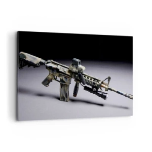 Canvastavla - Bild på duk - Alltid farlig - 100x70 cm