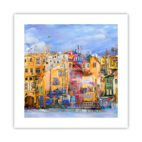 Affisch - Vi är tillsammans - 40x40 cm