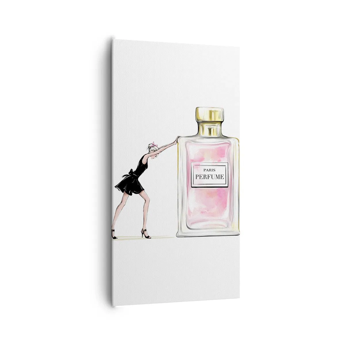 Canvastavla - Bild på duk - Kvinnlighetens kärna - 65x120 cm