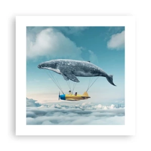 Affisch - Varför inte? - 40x40 cm