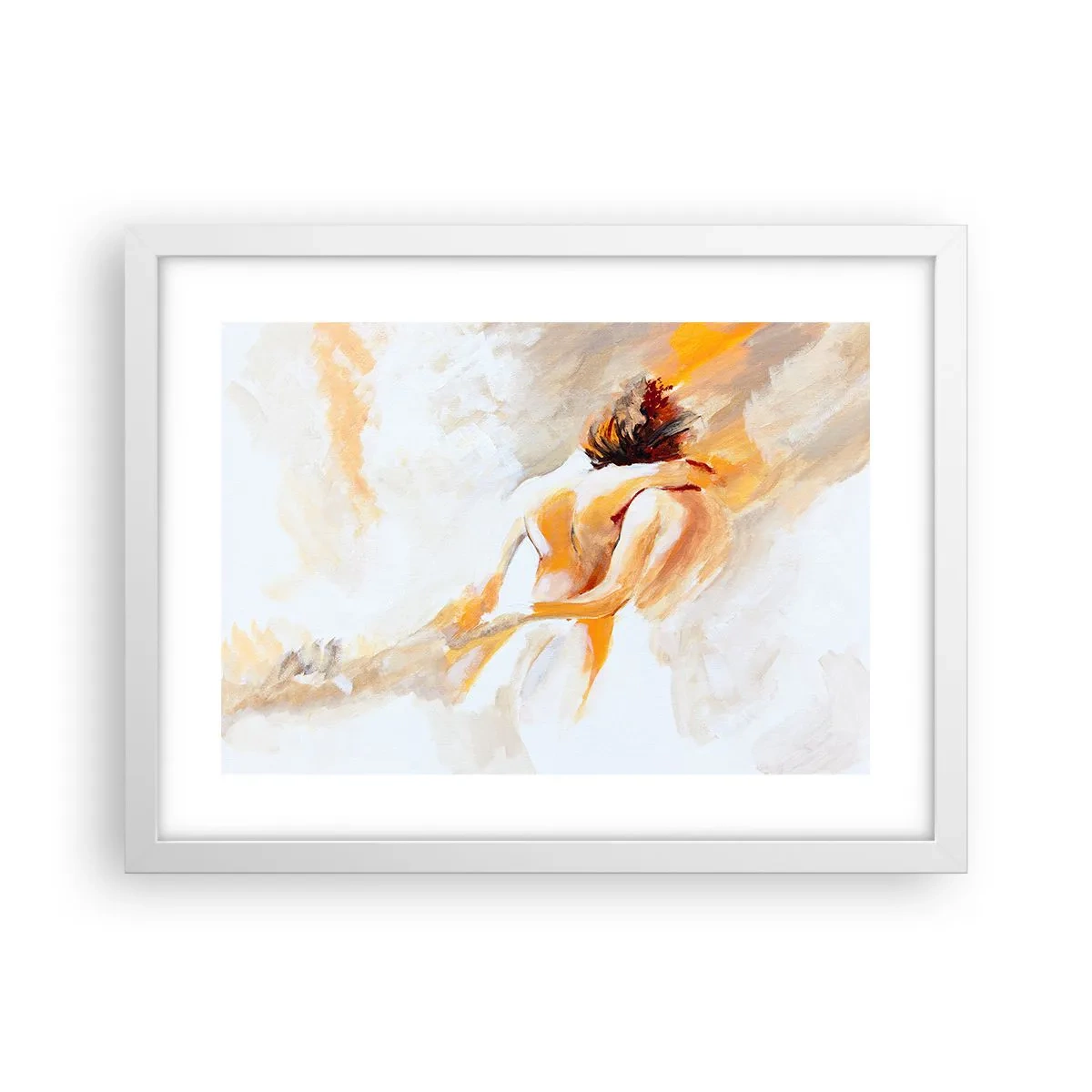 Affisch i vit ram - I närhetens himmel - 40x30 cm