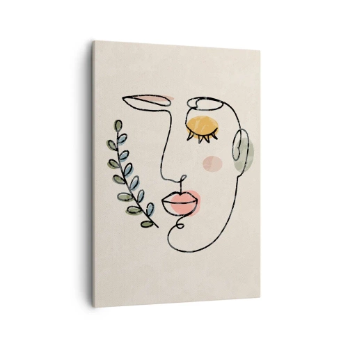 Canvastavla - Bild på duk - Återfunnet lugn - 50x70 cm