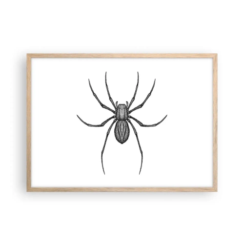 Affisch i ram av ljusek - Oroväckande precision - 70x50 cm