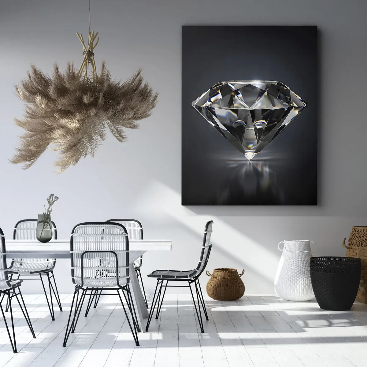 Canvastavla - Bild på duk - Bästa flickvännen - 45x80 cm