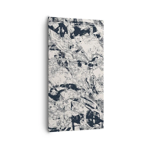 Canvastavla - Bild på duk - Motsatsernas interpenetration - 65x120 cm