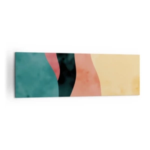 Canvastavla - Bild på duk - Enig oenighet - 160x50 cm