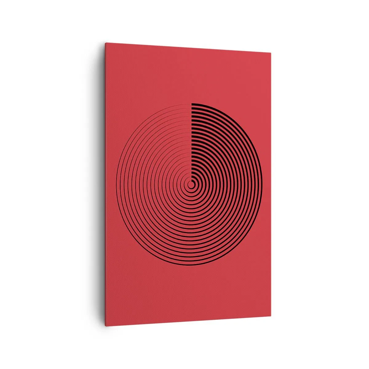 Canvastavla - Bild på duk - Cirkulär rörelse - 80x120 cm