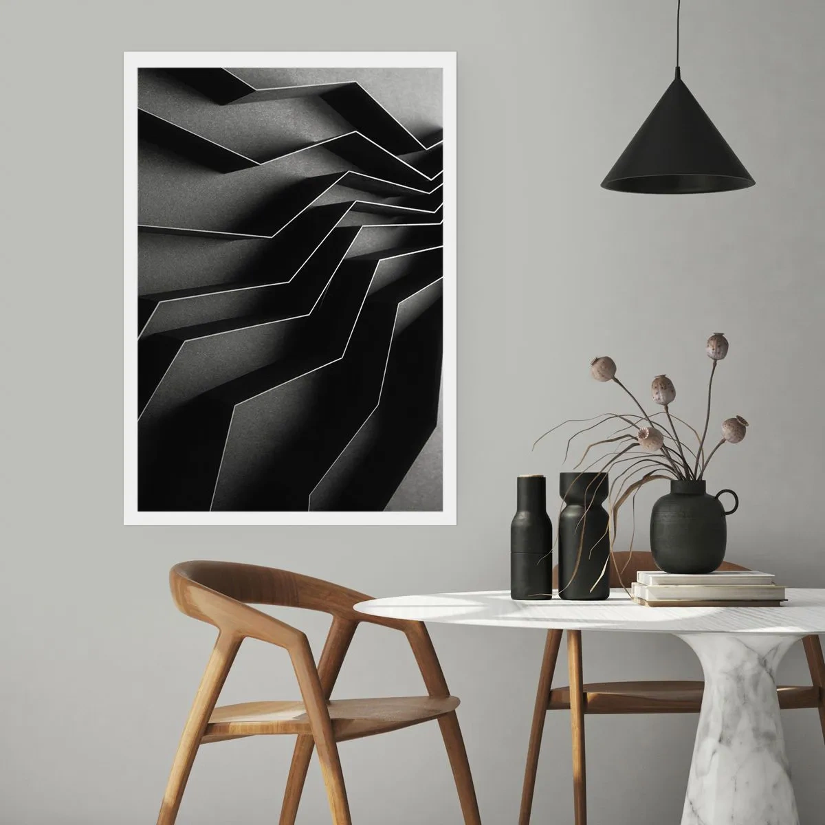 Affisch - Rumslig ordning - 70x100 cm