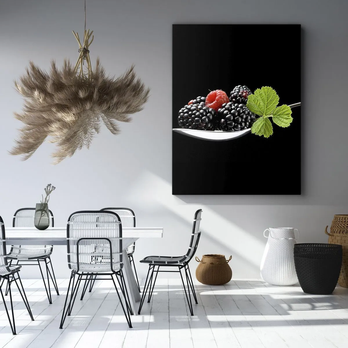Canvastavla - Bild på duk - Fräschhetens smak - 50x70 cm