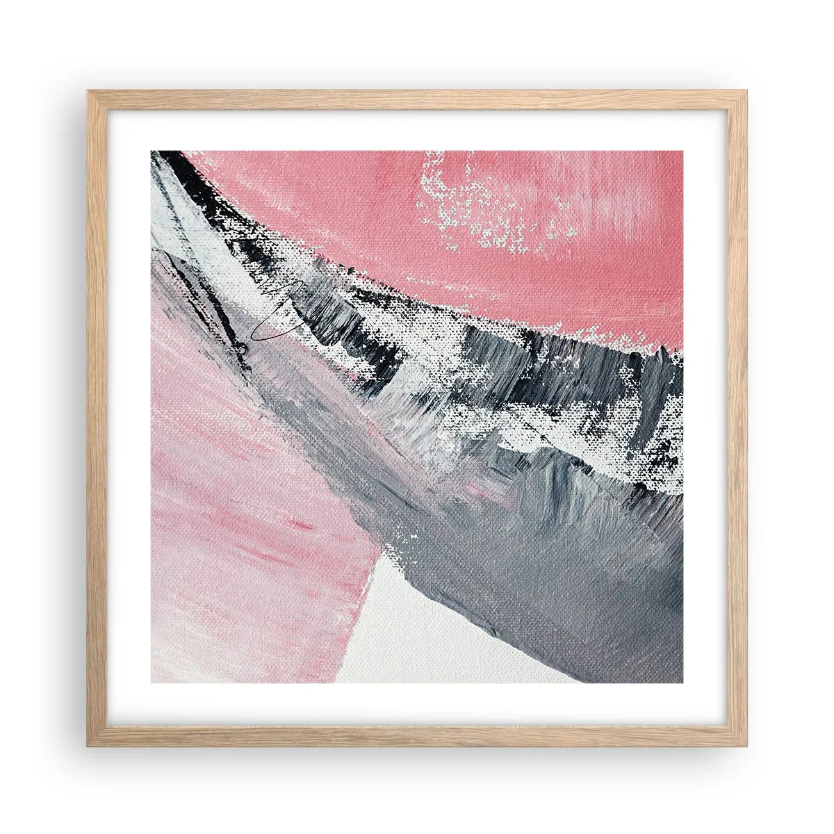 Affisch i ram av ljusek - Anpassad komposition - 50x50 cm