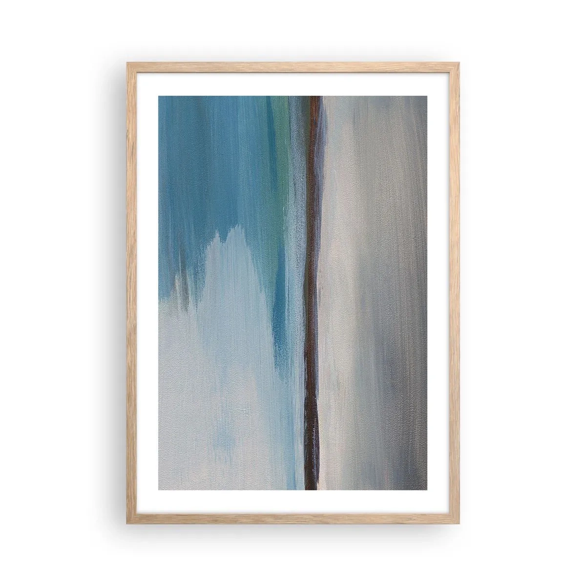 Affisch i ram av ljusek - Horisontellt landskap - 50x70 cm